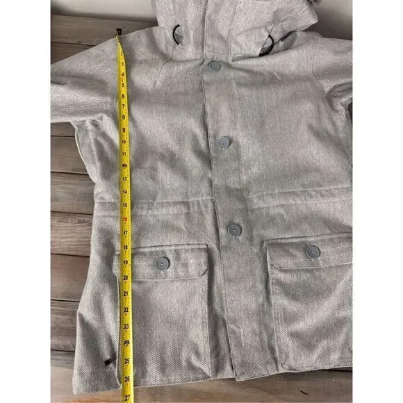 Bonfire • Arena Gray Plaid Snowboarding Winter‎ Skiing Outdoor Jacket Medium - Picture 13 of 13